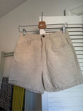 Talbots Linen cotton blend shorts